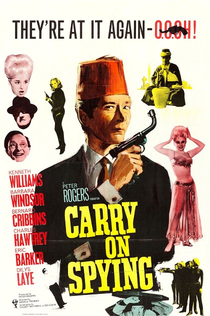 Poster for Carry On Spying