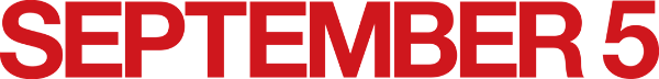 September 5 logo