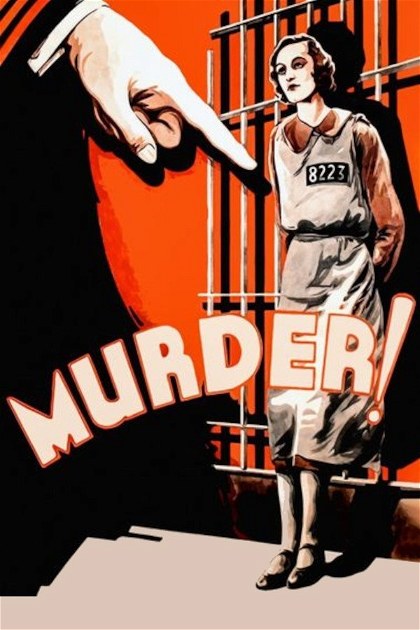 Poster for Murder!