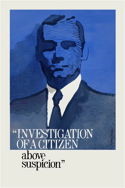 Poster for Investigation of a Citizen Above Suspicion