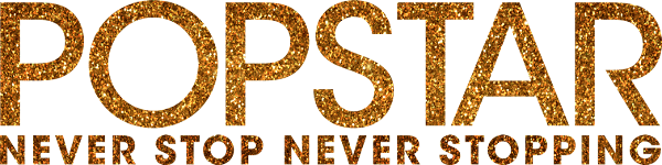 Popstar: Never Stop Never Stopping logo