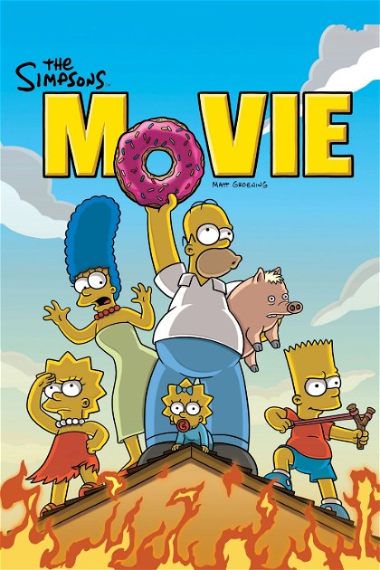 Poster for The Simpsons Movie