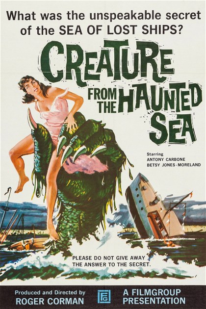 Poster for Creature from the Haunted Sea
