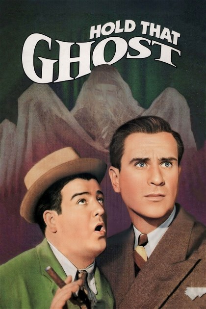 Poster for Hold That Ghost