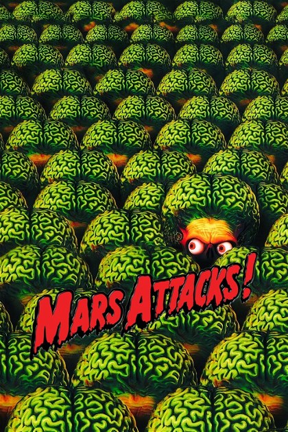Poster for Mars Attacks!