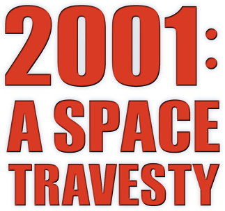 2001: A Space Travesty logo