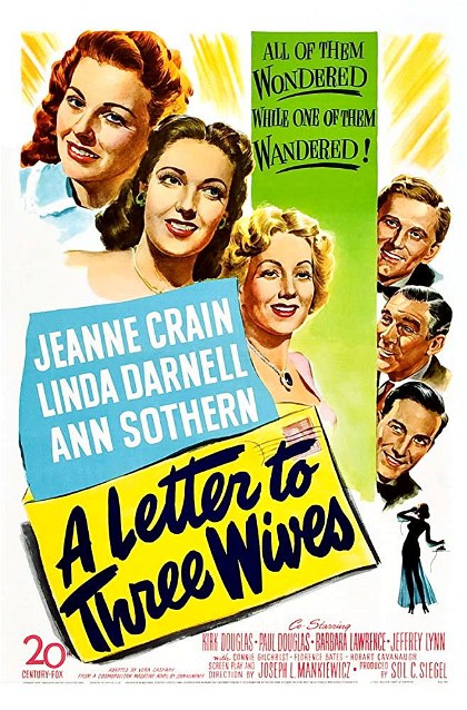 Poster for A Letter to Three Wives