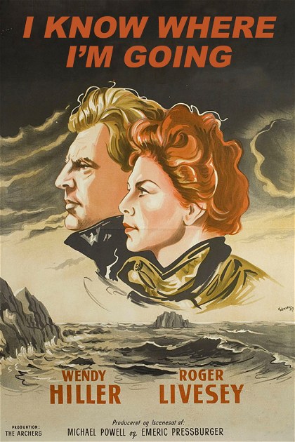 Poster for I Know Where I'm Going!