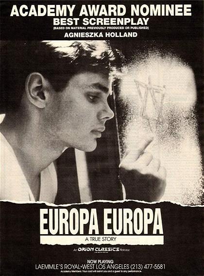Poster for Europa Europa