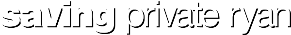 Saving Private Ryan logo