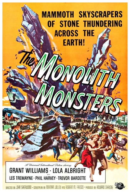 Poster for The Monolith Monsters