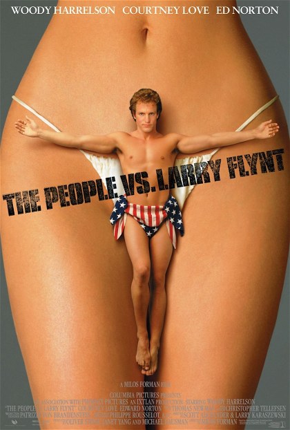 Poster for The People vs. Larry Flynt