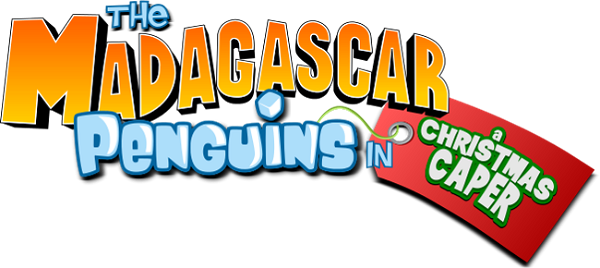 The Madagascar Penguins in a Christmas Caper logo