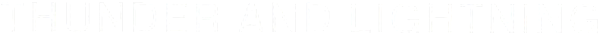 Thunder and Lightning logo