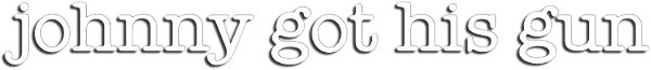 Johnny Got His Gun logo