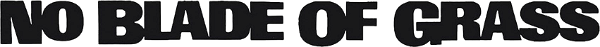 No Blade of Grass logo