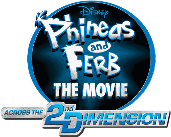 Phineas and Ferb The Movie: Across the 2nd Dimension logo