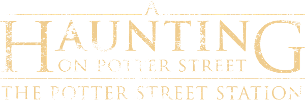 A Haunting on Potter Street: The Potter Street Station logo