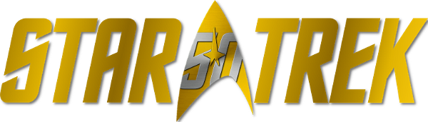 50 Years of Star Trek logo
