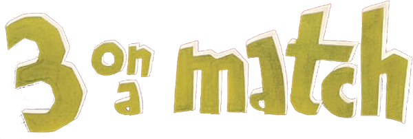 Three on a Match logo