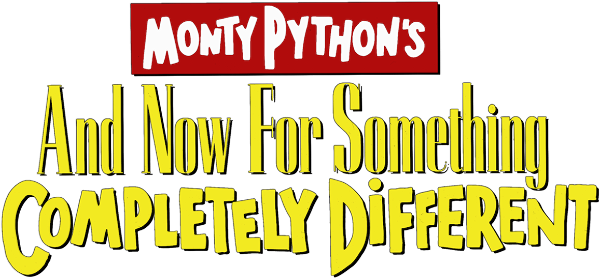 And Now for Something Completely Different logo