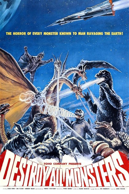Poster for Destroy All Monsters