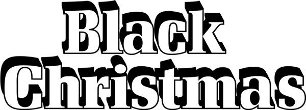 Black Christmas logo