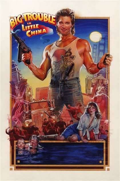 Poster for Big Trouble in Little China