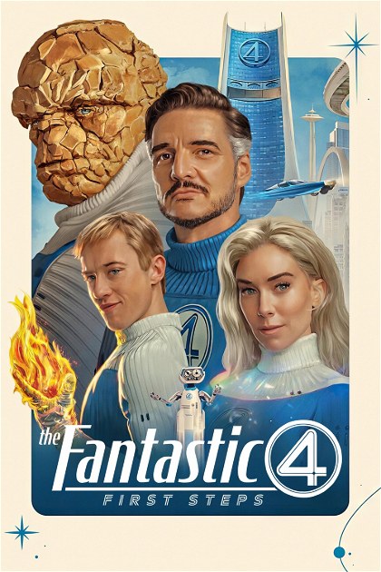 Poster for The Fantastic 4: First Steps