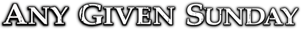 Any Given Sunday logo